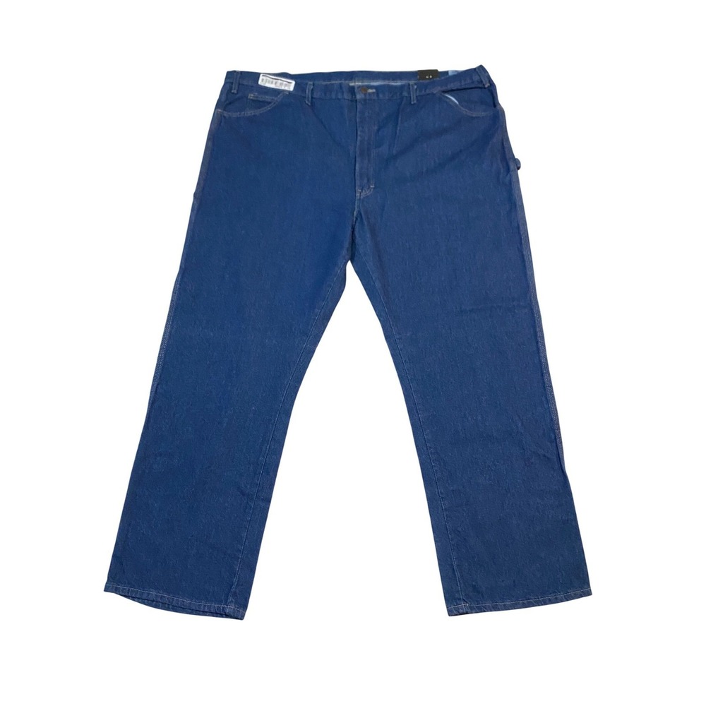 Dickies Mens Relaxed Fit Carpenter Jeans Blue Denim 50x32 LU200RNB NEW